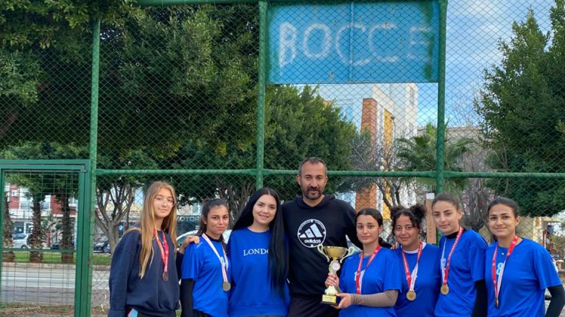 Okulumuzun Bocce kız takımı Antalya şampiyonu 